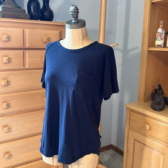 EUC James Perse size medium short sleeve black tee - Picture 3 of 8